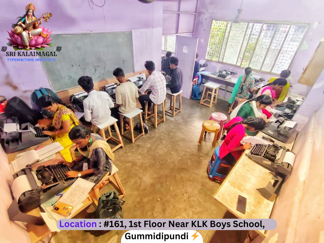 Sri Kalaimagal institute location near KLK Boys School
